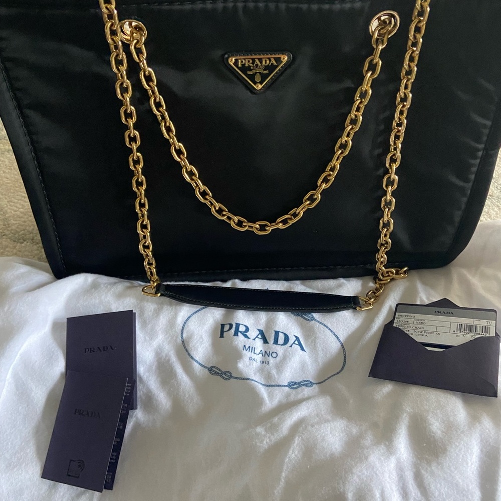 Prada Chain Shoulder Bag